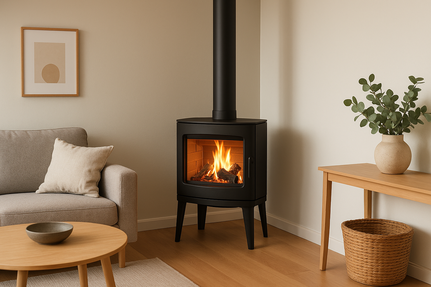 Hjørnebrændeovn – Udnyt pladsen med varme og atmosfære