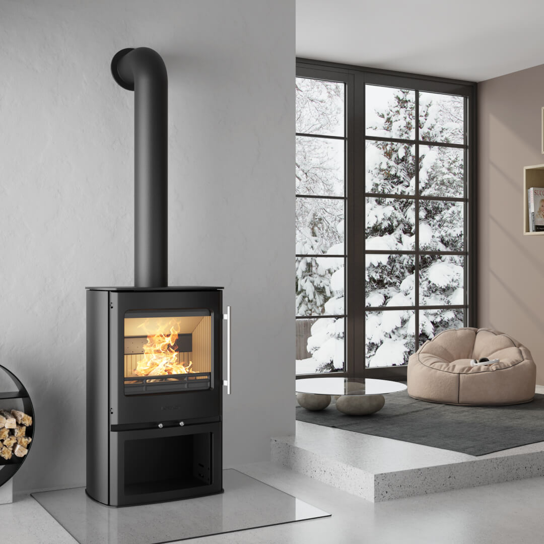 NORDflam Flåm brændeovn - 6,5 kW