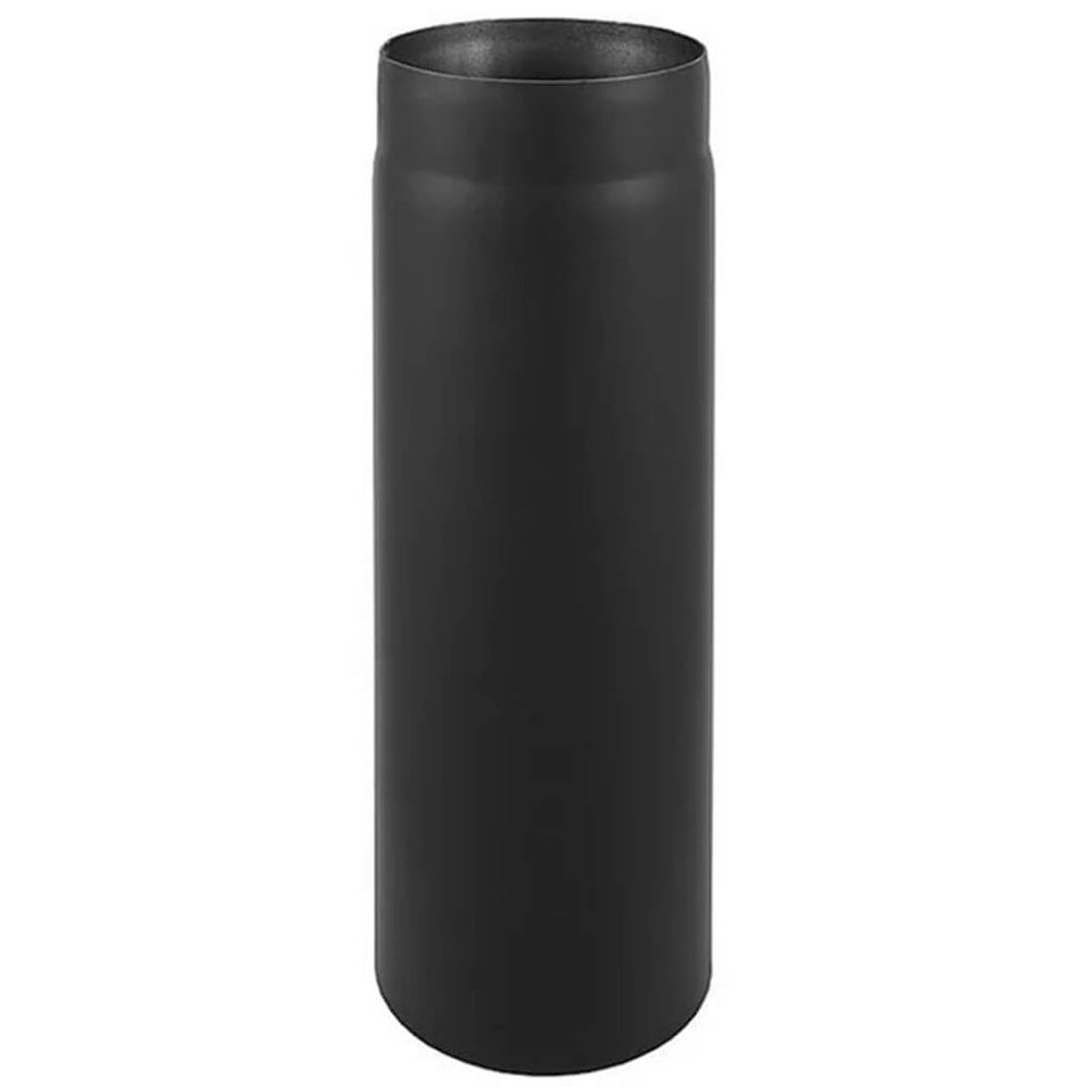 Røgrør Ø150 mm × 500 mm, sort stål